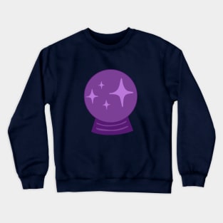 Purple Crystal Ball Crewneck Sweatshirt